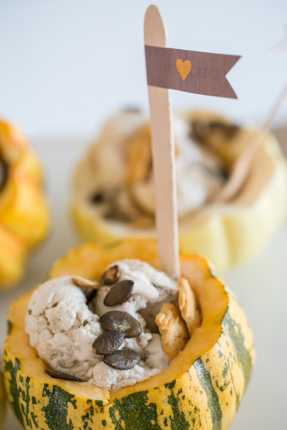 Pumpkin ice cream