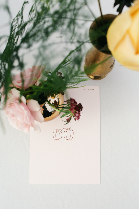 Halloween themed wedding