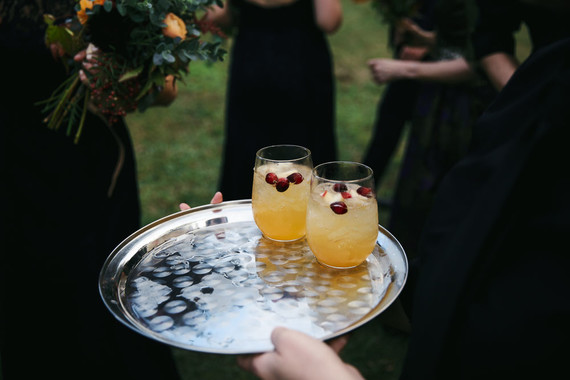 Halloween themed wedding Inspiration