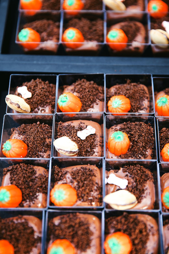 Halloween themed wedding