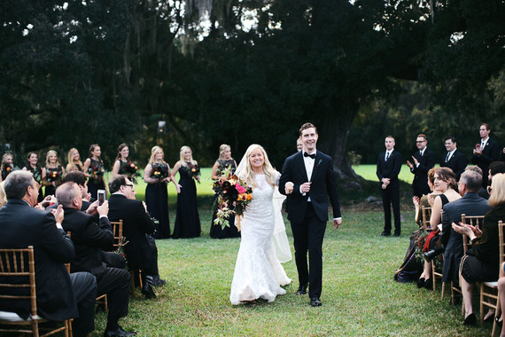 Halloween themed wedding