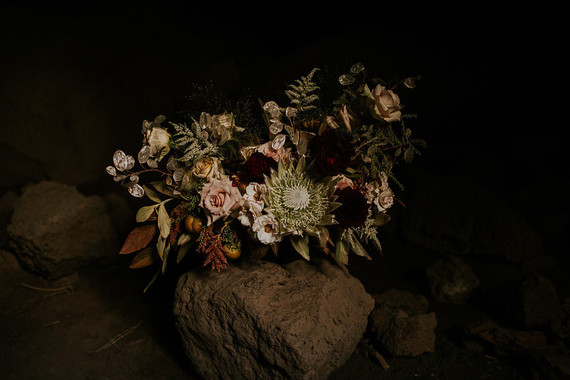 Dark moody florals