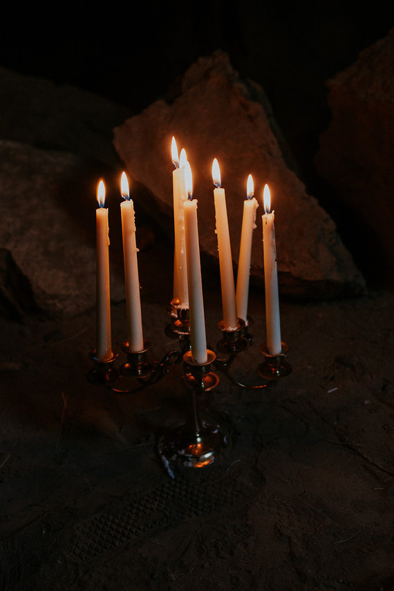 Enchanted Halloween wedding inspiration