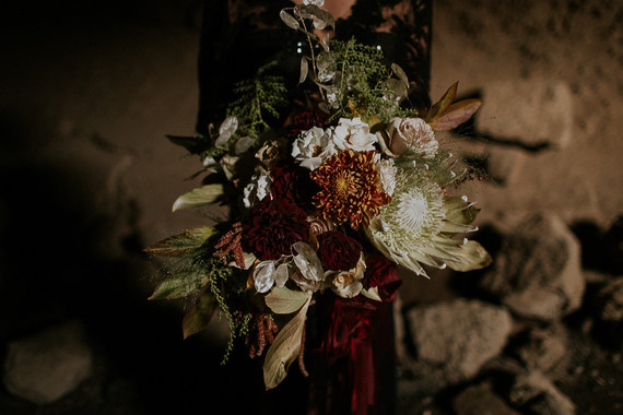 Fall bridal bouquet