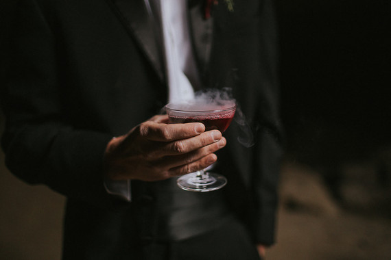 Halloween cocktail