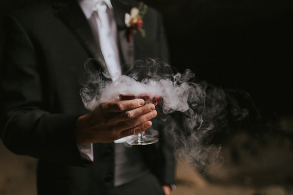Halloween cocktail