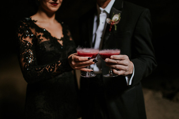 Halloween cocktail