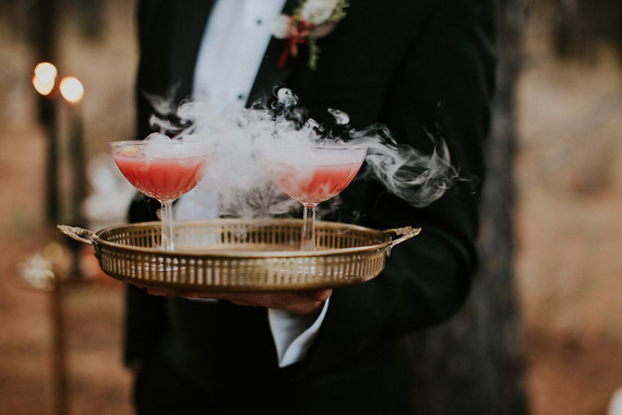 Halloween cocktail
