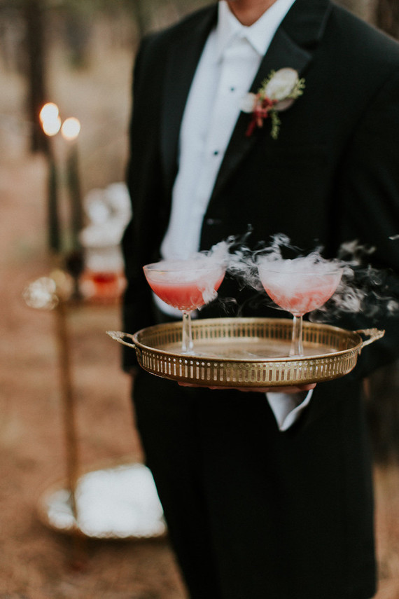 Halloween cocktail