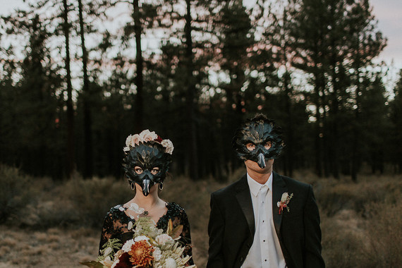 Enchanted Halloween wedding inspiration