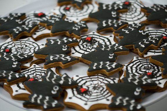 Black and white halloween party