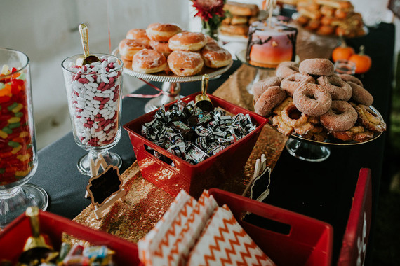 Fall wedding treats
