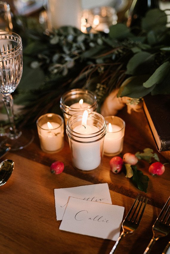 Rustic wedding decor