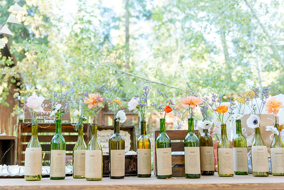 DIY escort cards Inspiration