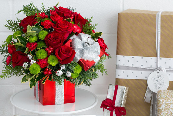 Teleflora holiday arrangement