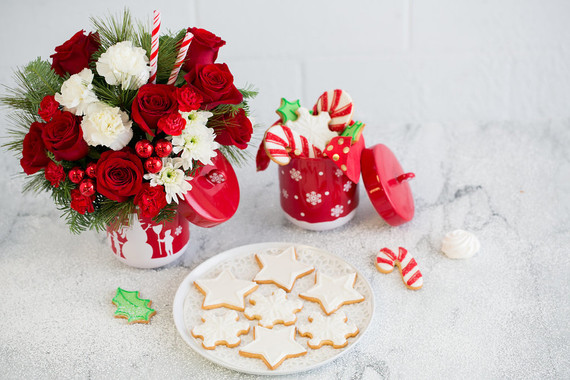 Teleflora holiday arrangement