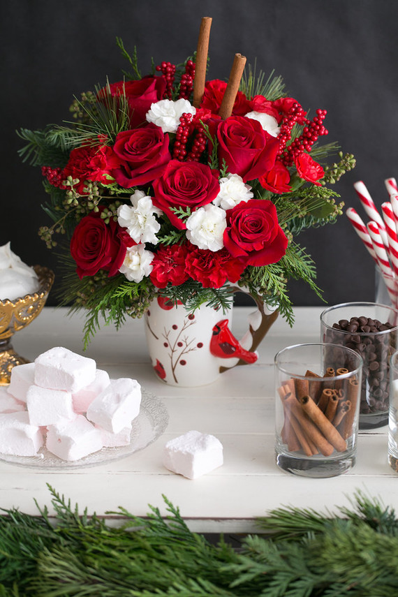 Teleflora holiday arrangement