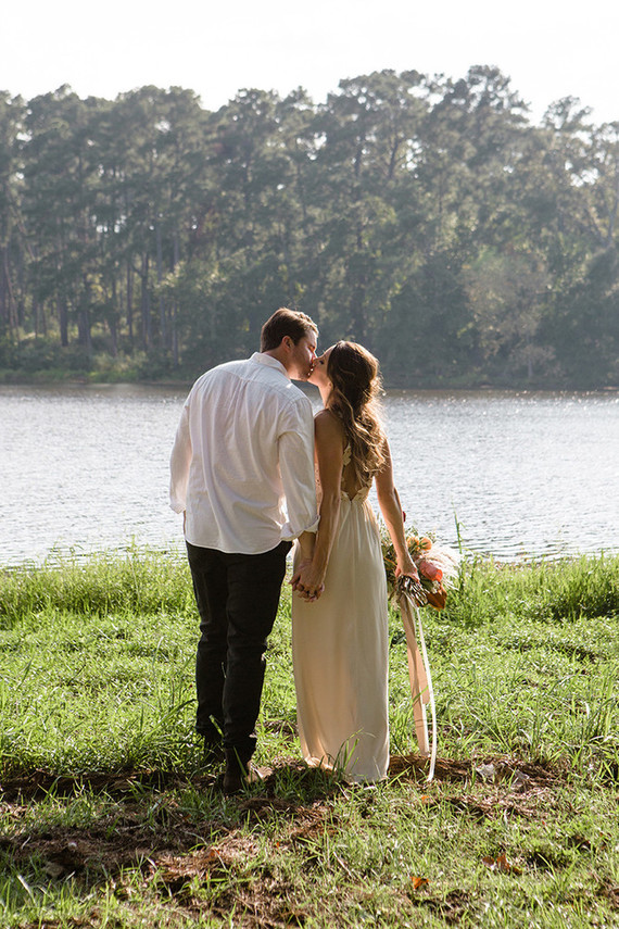 Lakeside wedding inspiration