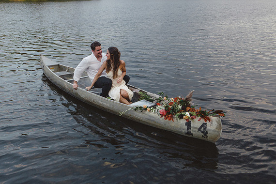 Lakeside wedding inspiration