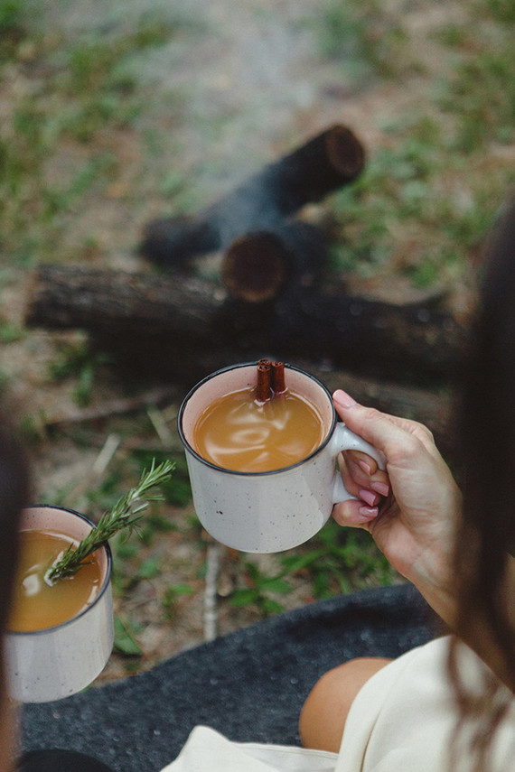 Hot apple cider
