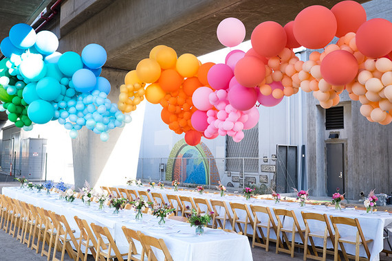 Balloon party decor Inspiration