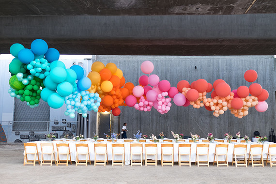 Balloon party decor