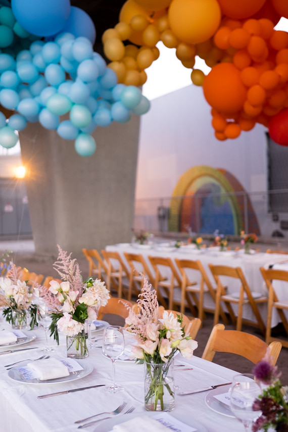 Balloon party decor
