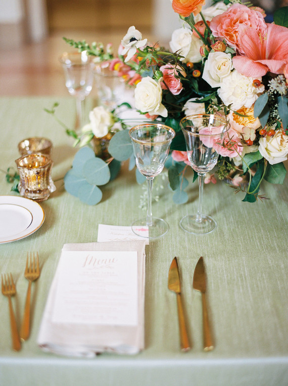 Elegant wedding decor