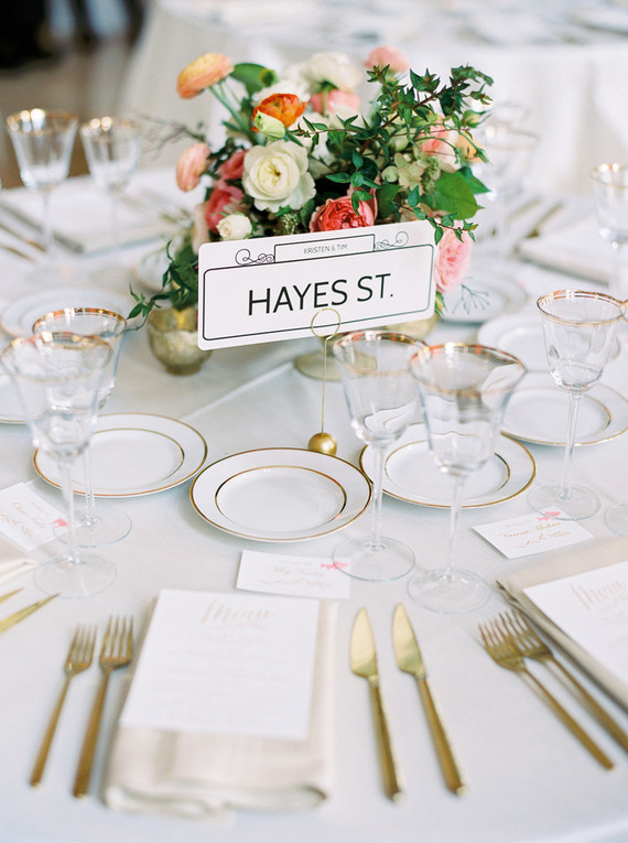 Elegant wedding decor