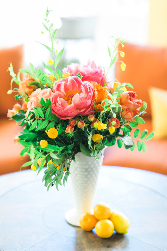 Poppy themed baby shower