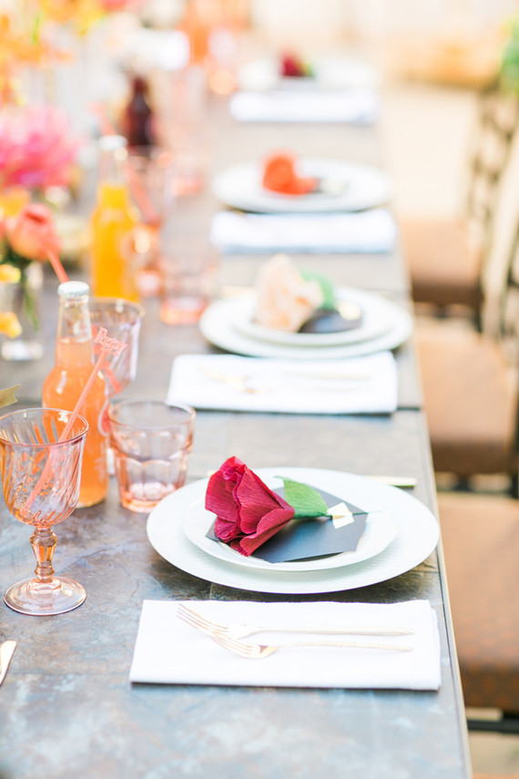 Poppy themed baby shower