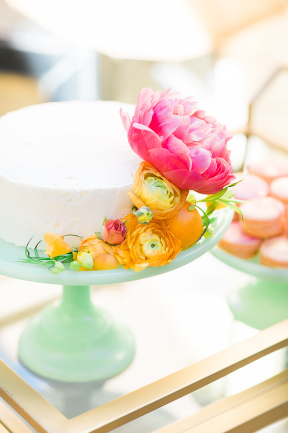 Peony cake