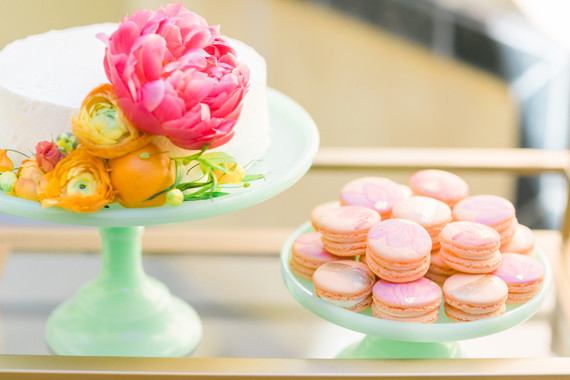 peony cake