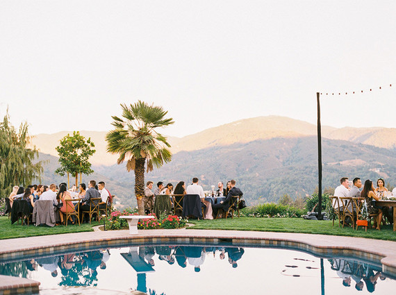 Romantic wedding at Camel Hill Vineyards