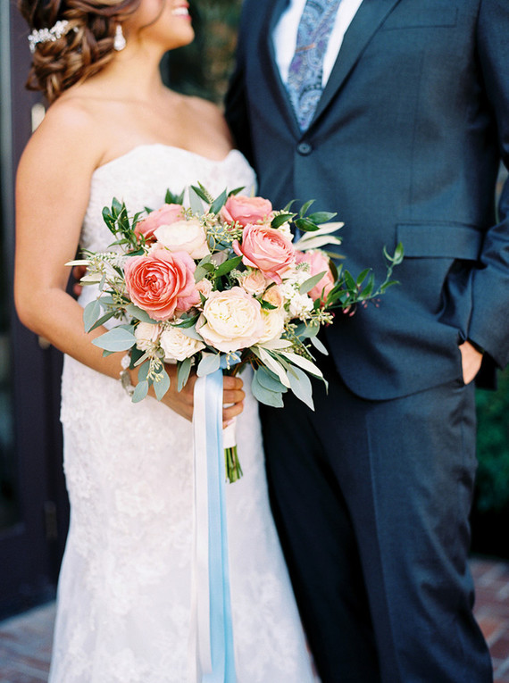 Summer bridal bouquet