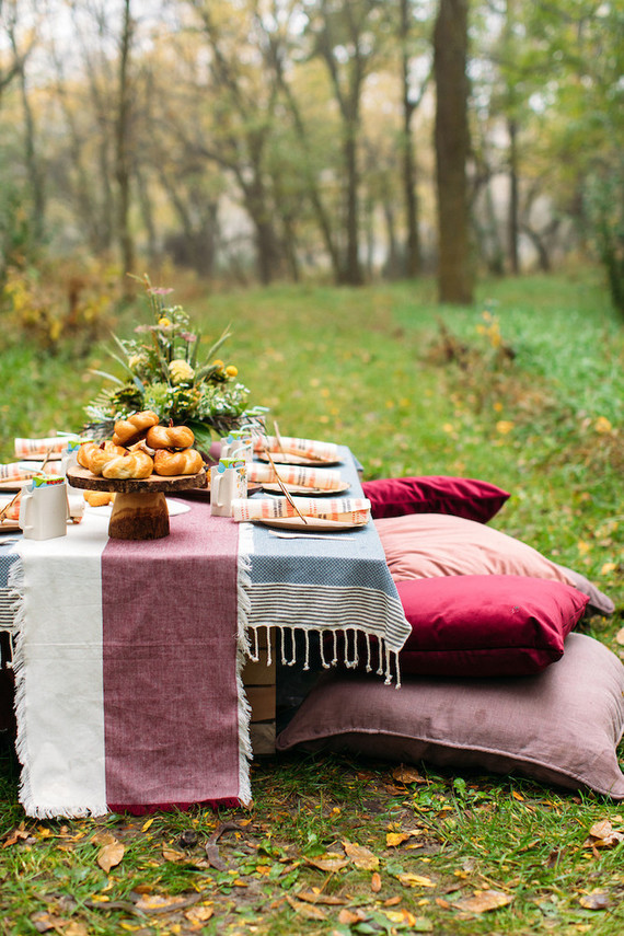 Rustic fall kids Thanksgiving party ideas