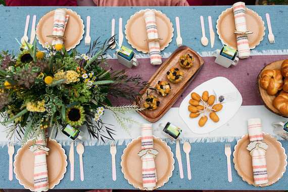Rustic fall kids Thanksgiving party ideas
