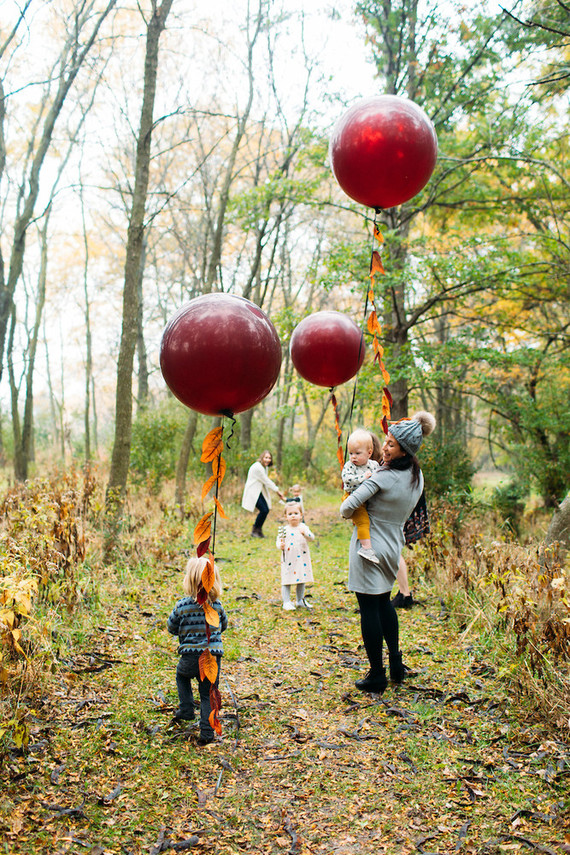 Rustic fall kids Thanksgiving party ideas