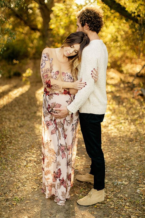 fashionable sexy maternity photos
