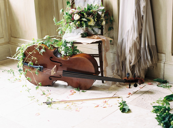 Music themed wedding