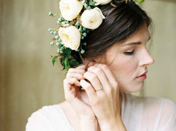 Floral hairpiece