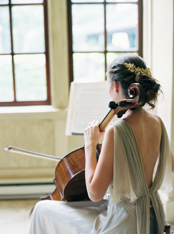 Music themed wedding