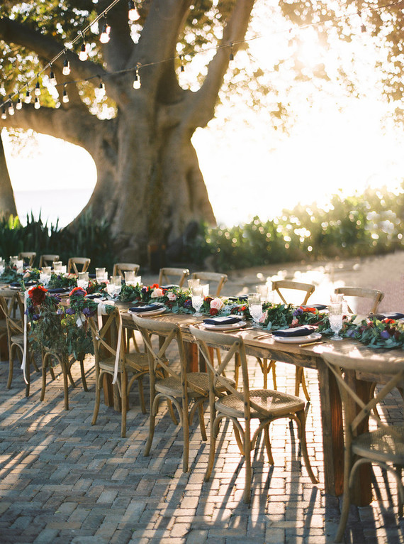 Rustic table decor