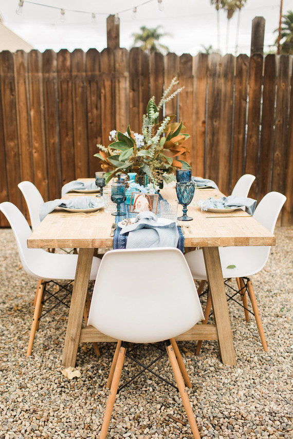 boho backyard baby shower