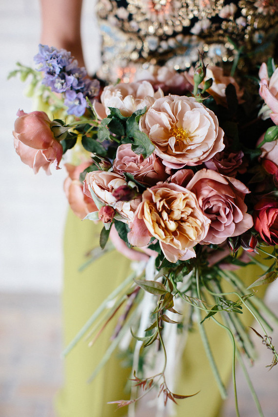 Modern bridal bouquet