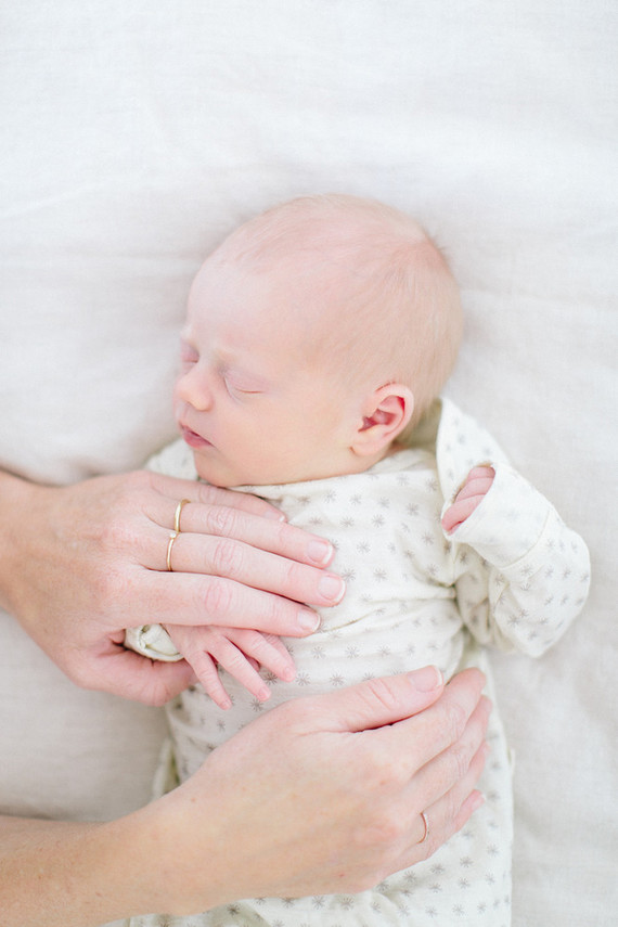 neutral natural light newborn photos