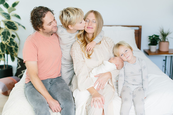 family newborn photos