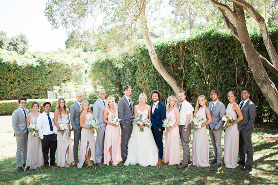Free-spirited Santa Barbara wedding