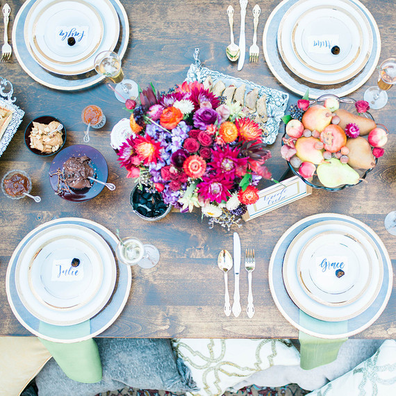 Moroccan-inspired bridal shower