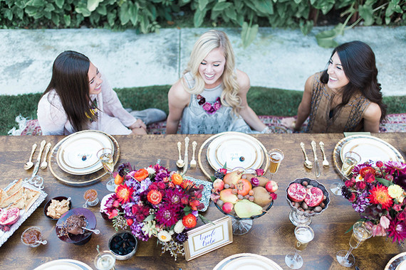 Moroccan-inspired bridal shower